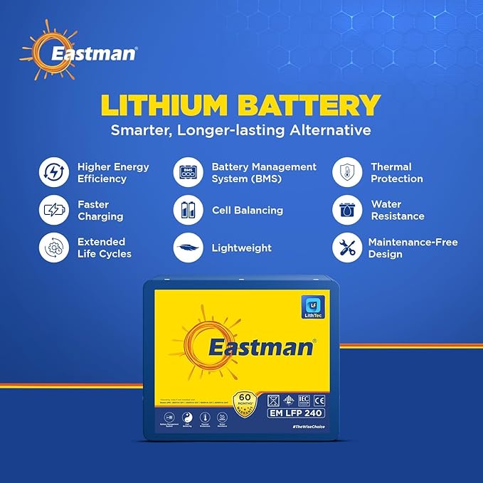 Eastman Lithium-240 Ups & Battery Set