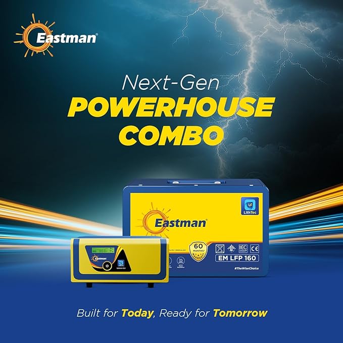 Eastman Lithium-160 Ups & Battery Set