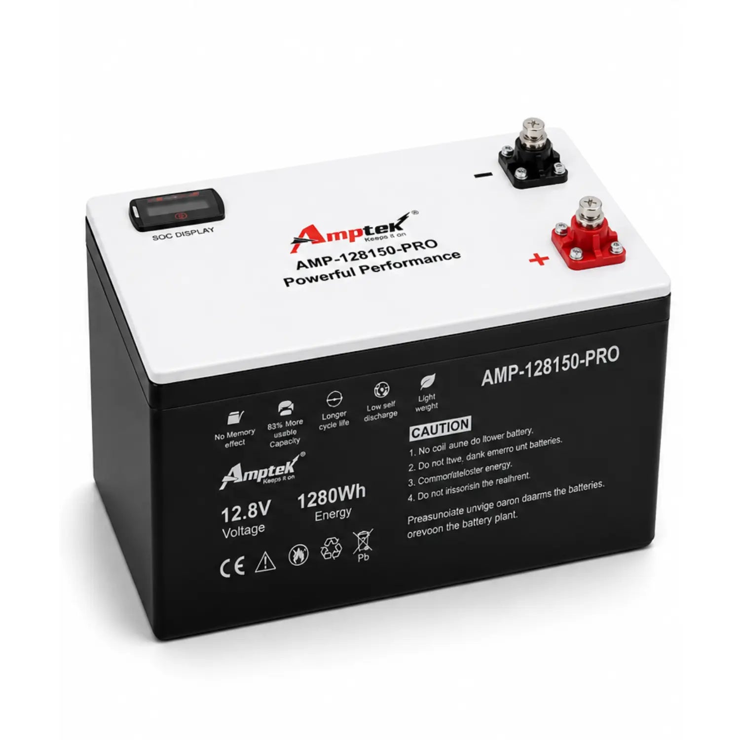 Amptek, Lithium Battery 12V 100Ah