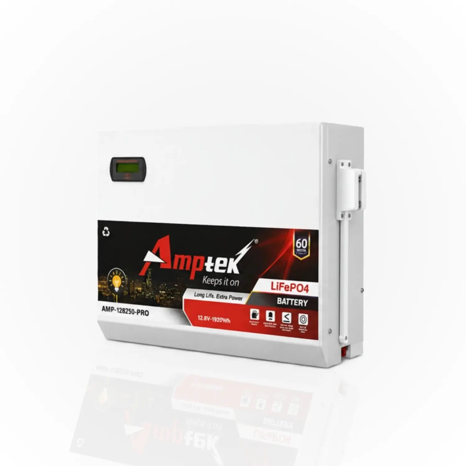 Amptek, Lithium Battery 12V Wall mount