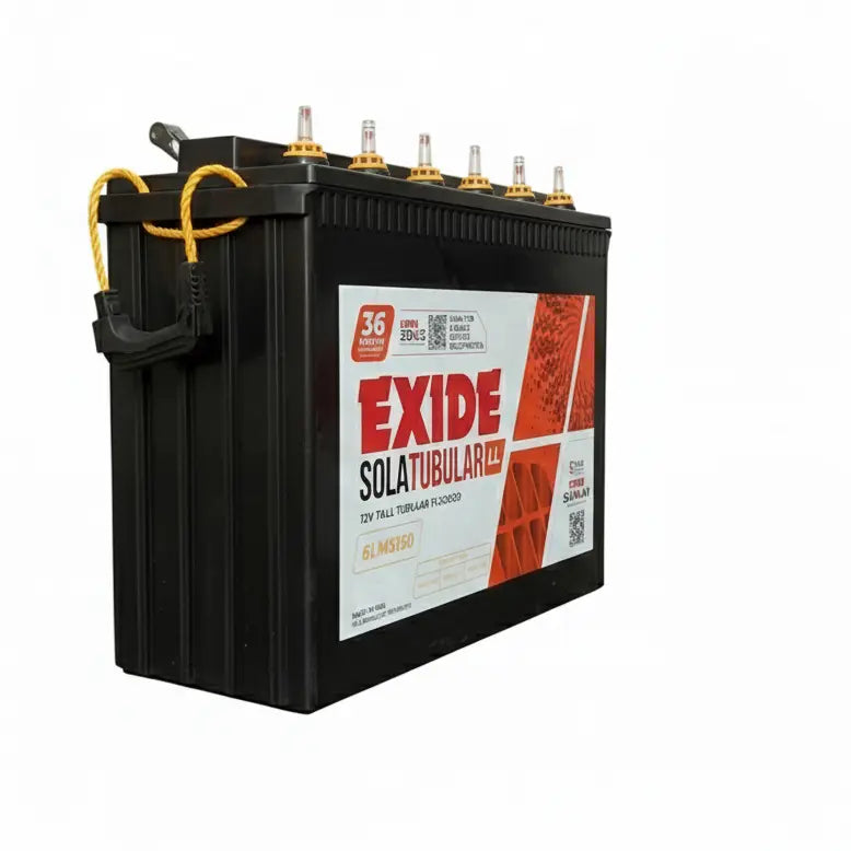 Exide Solatubular , Tall Tubular Solar  Battery